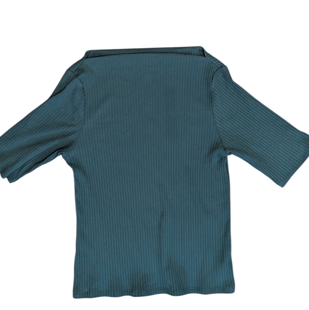 Old‎ Navy Teal Ribbed Blouse women’s large
